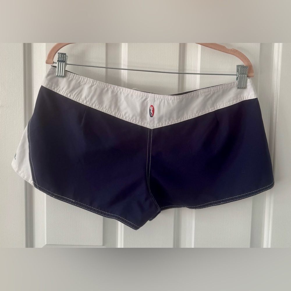 University of Arizona Women's Navy and White Swim Shorts - Picture 3 of 4